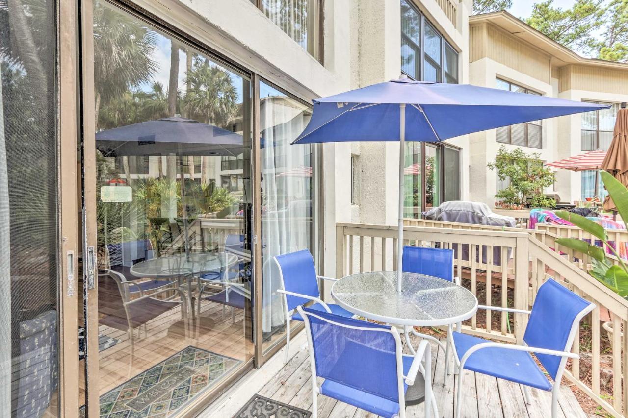 Hilton Head Island Townhome Patio, Walk To Beach Exterior foto